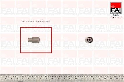 FAI AUTOPARTS kreipiantysis skriemulys, paskirstymo diržas T9343